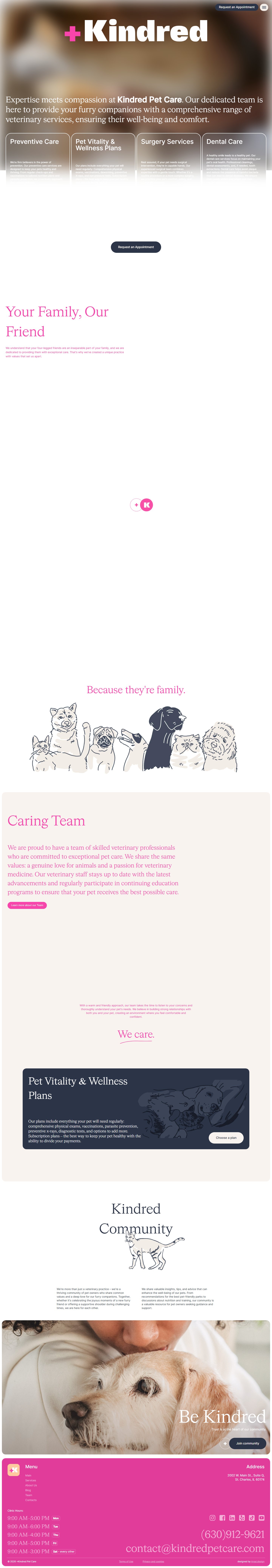 Kindred Pet Care — Tierarztpraxis